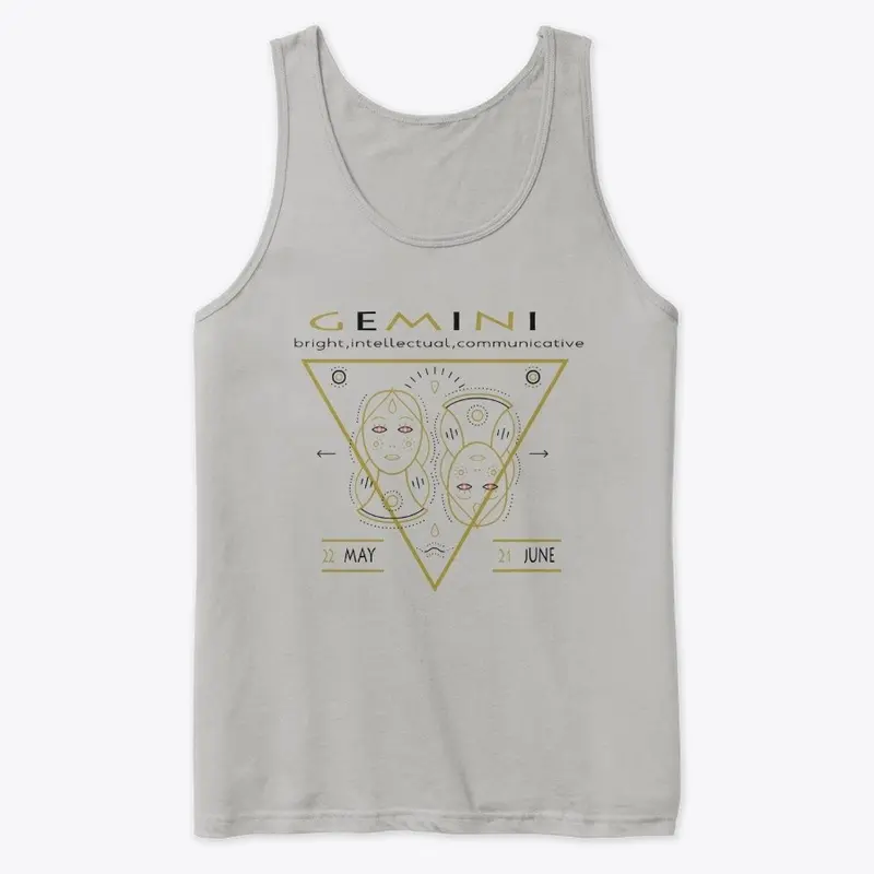 Gemini T-shirts with zodiac signs.