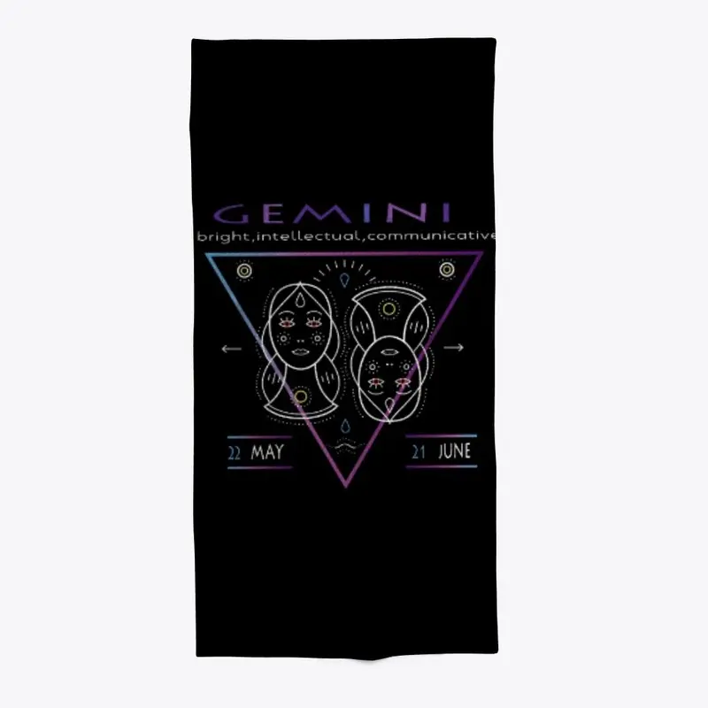 Gemini T-shirts with zodiac signs. 