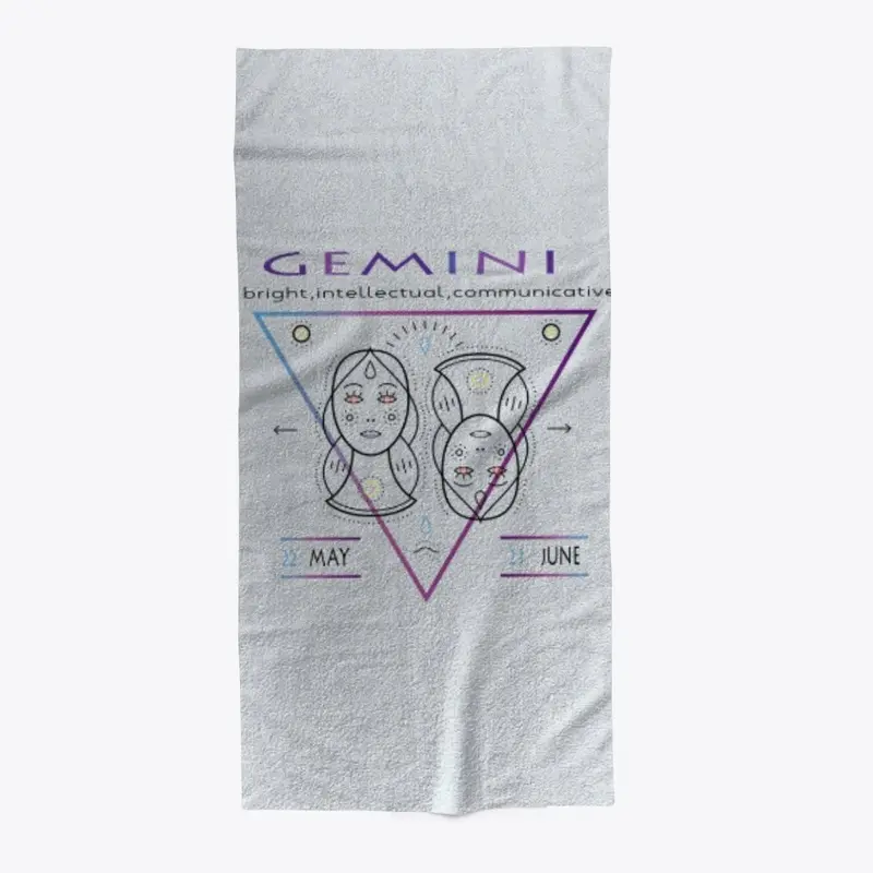 Gemini T-shirts with zodiac signs. 