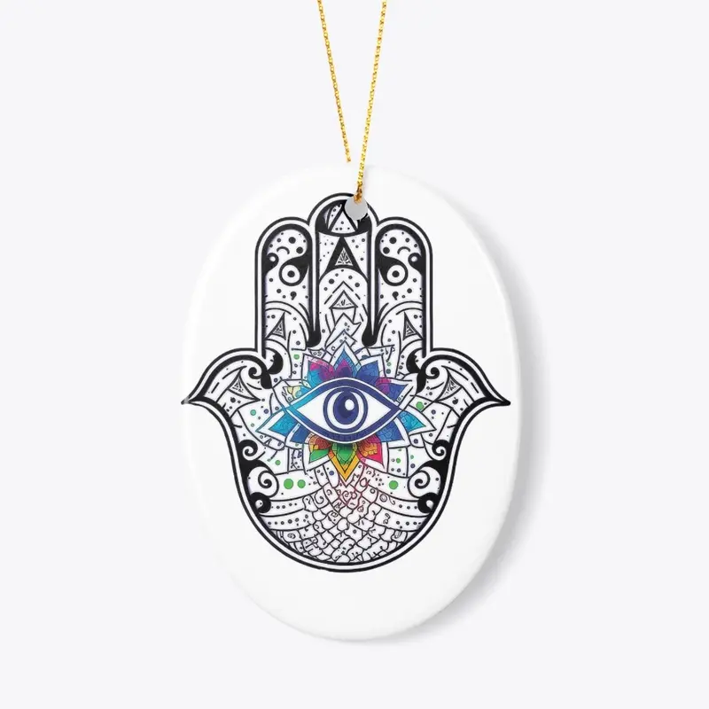 Hamsa  Jewish Symbol Against Bad Luck