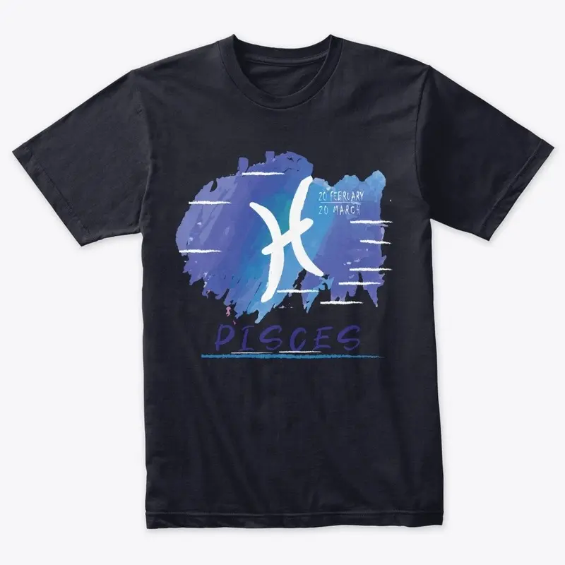 Pisces T-shirt , Zodiac sign t-shirt