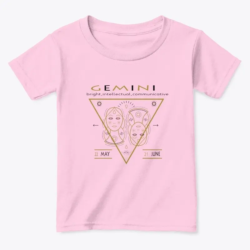 Gemini T-shirts with zodiac signs.