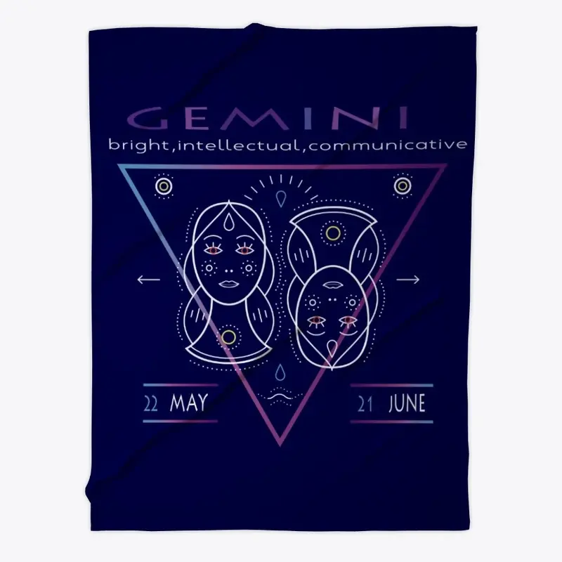 Gemini T-shirts with zodiac signs. 