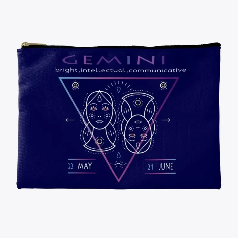 Gemini T-shirts with zodiac signs. 