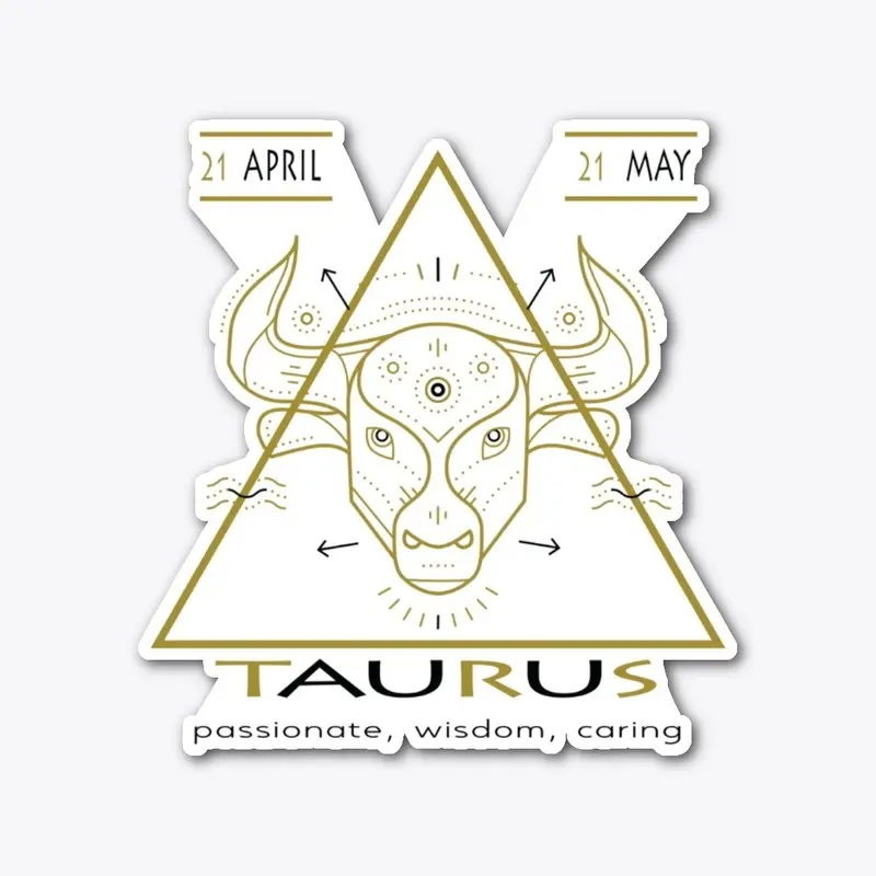 Taurus T-shirts with zodiac signs.