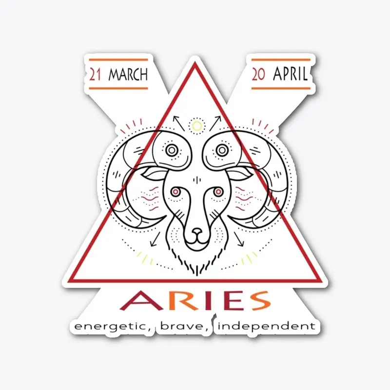 Aries  T-shirt , Zodiac sign t-shirt